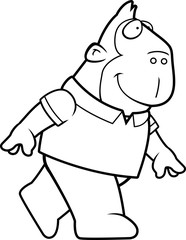 Ape Walking