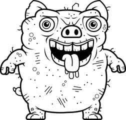 Ugly Pig Standing