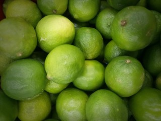 Lots of green lime