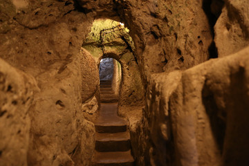 Obraz premium Derinkuyu Underground City in Cappadocia