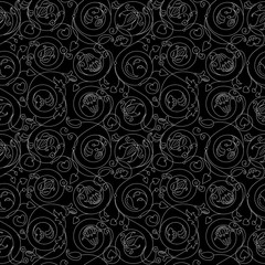 Fine Russian floral ornament