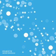 DNA and neurons vector. Molecular structure. Connected lines with dots. Genetic and chemical compounds. Chemistry, medicine, science and technology concept.