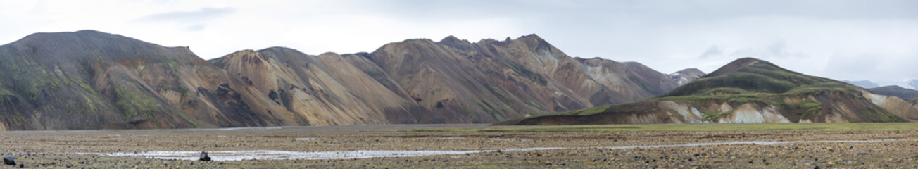 Panorama Landmannalaugar, Island