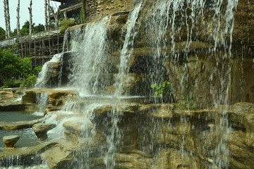 Wasserfälle in einem Nationalpar in Thailand