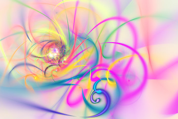 Abstract fractal background