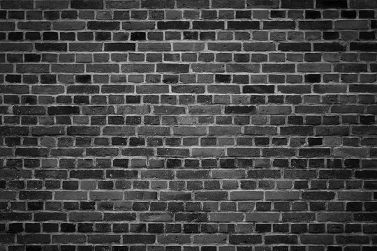 Background of abstract wall texture. Black and white image.