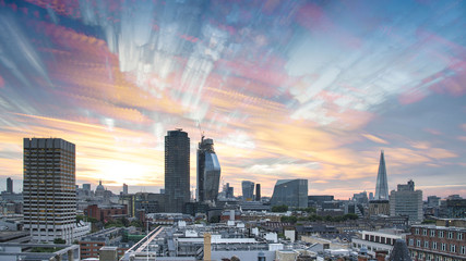 London Skyline Sunrise