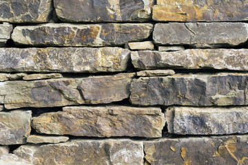  Rock wall brickwork brown texture background