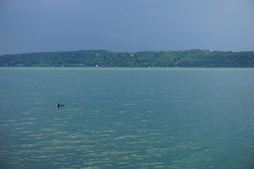 Obraz premium Ruhe vor dem Sturm, Ostufer, Starnberger See