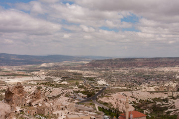 Fototapeta na wymiar landscape of Cappadocia