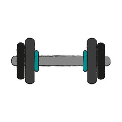 dumbbell weights icon image