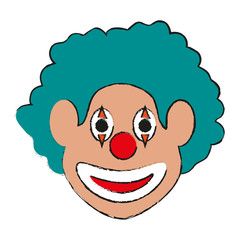 clown face icon image