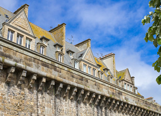 Fototapeta premium Architektur in Saint-Malo