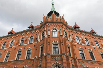 Archbishop Seminary near Wawel Castle in Krakow, Poland.