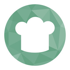 Polygon Icon Kochhaube