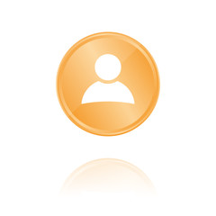 Avatar Bronze Münze mit Reflektion