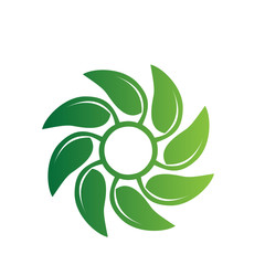 leaf circle