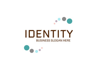Vector - Identity business modern logo, isolated on white background. Vector illustration.