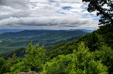 View from the Shenandoah Parkway with Ridgeline
