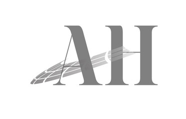 AH Initial Logo for your startup venture