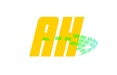 AH Initial Logo for your startup venture