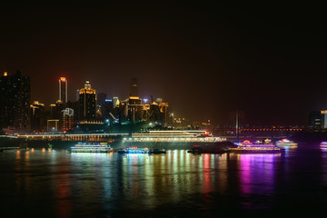 Fototapeta na wymiar Chongqing night view