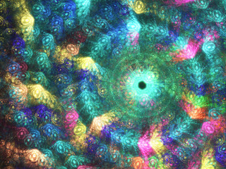 Obraz na płótnie Canvas Abstract fractal background
