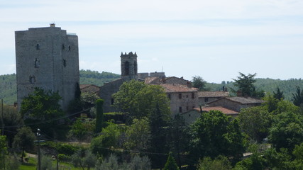 Fototapeta na wymiar Tuscan Village