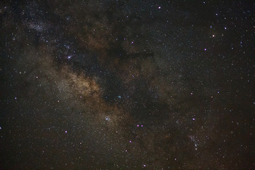 milky way galaxy with stars and space dust in the universe