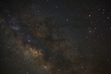 milky way galaxy with stars and space dust in the universe