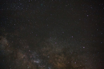 milky way galaxy with stars and space dust in the universe