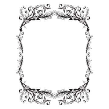 Ornament frame, border