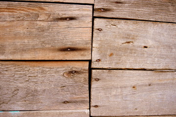 nailed planks background