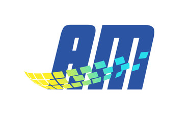 AM Initial Logo for your startup venture