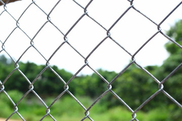 Fototapeta premium wire fences