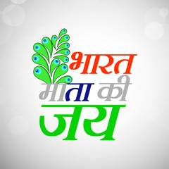 illustration of elements of India Independence Day Background