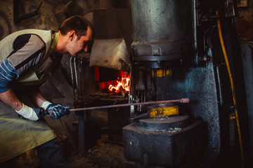 Hammer in the forge