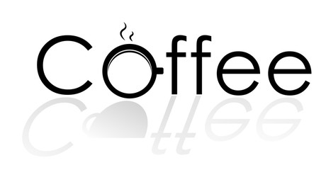 logo coffee background graphic design vector illustrations