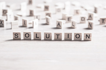 Problem solution concept