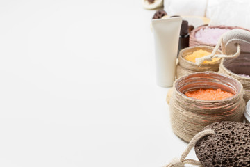 spa concept isolated on white