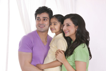Fototapeta premium Family smiling
