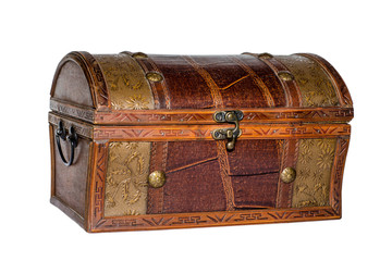 Old wooden chest