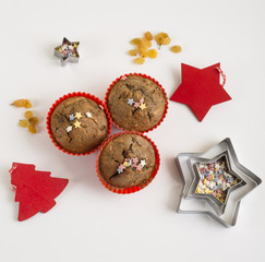 Christmas muffins