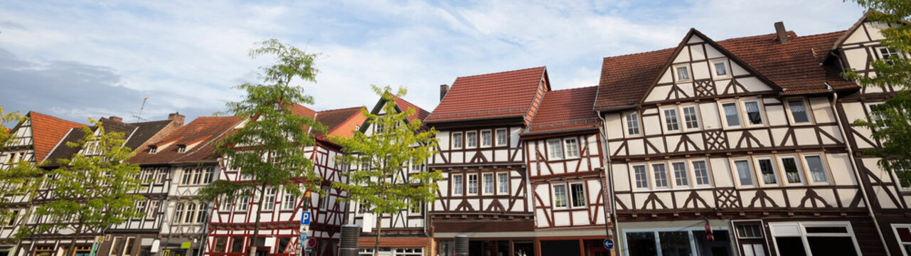 eschwege historic city hesse germany