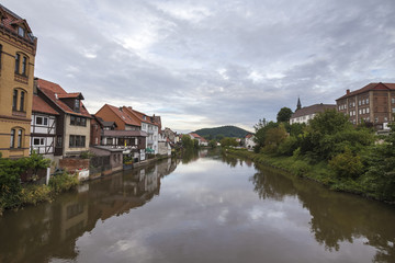 Fototapeta na wymiar eschwege historic city hesse germany