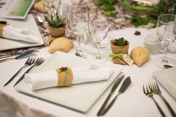 Déco de table de mariages, fleurs