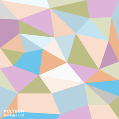 Colorful Low Poly Abstrat Backdrop.