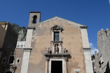 Kirche Santa Caterina in Taormina, Sizilien