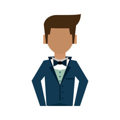 man in suit icon image