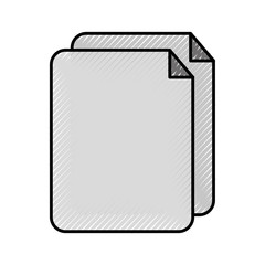 paper document isolated icon vector illustration design